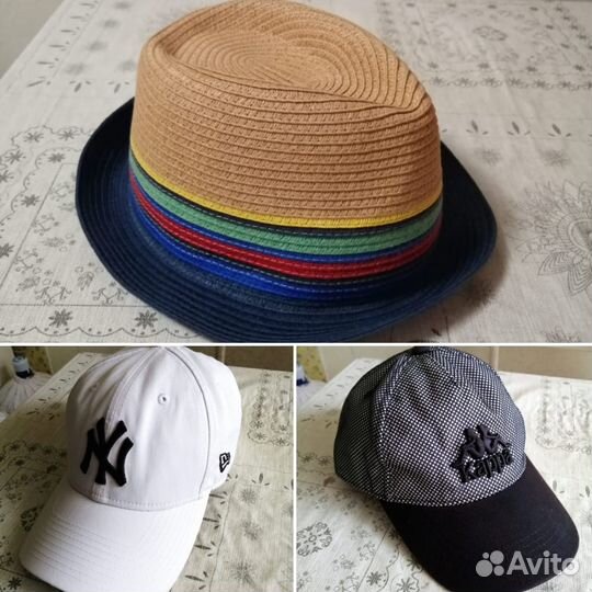 Шляпа Mothercare, бейсболка Kappa, New Era