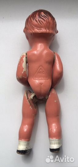 Довоенная редкая кукла пупс. Клеймо. Германия