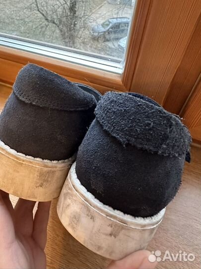 Туфли синии замшевые 37 Gulliver