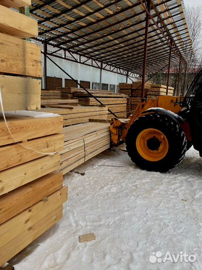 Доска обрезная 25х100х6000мм ГОСТ