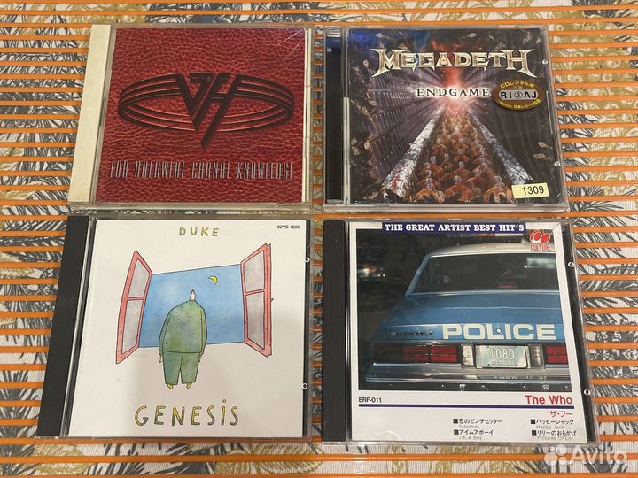 Музыкальные cd диски Made in Japan (Часть 3)