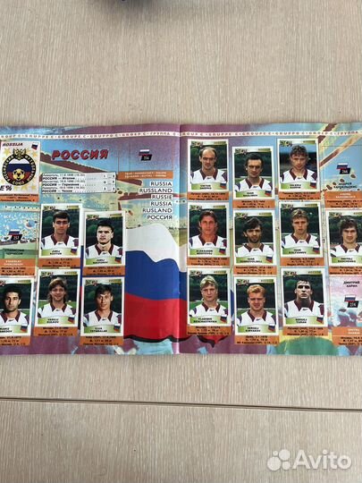 Альбом Panini Europa 96