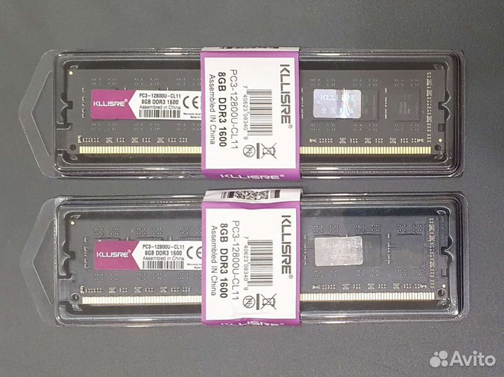Озу 8Гб DDR3 Kllisre