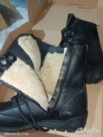 Берцы зимние женские 40 размер