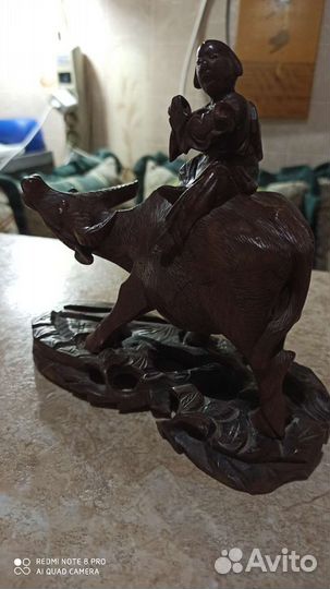 Статуэтки деревянные. Старый Китай