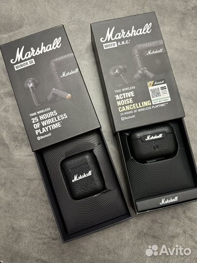 Беспроводные наушники marshall minor 3