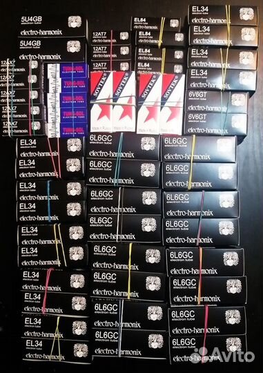 Лампы Electro-Harmonix, Sovtek, Tung-Sol NEW
