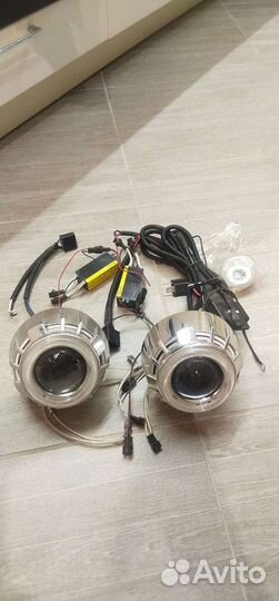 Биксенон. линзы(двойной глаз). новые