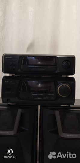 Акустические колонки + эквалайзер и усилитель