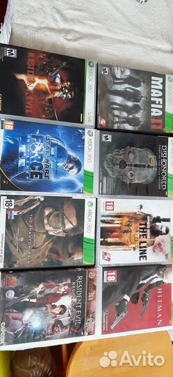 Игровые диски на xbox 360