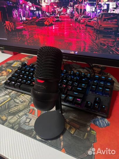 Микрофон HyperX SoloCast черный