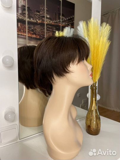 Парик из натуральных волос