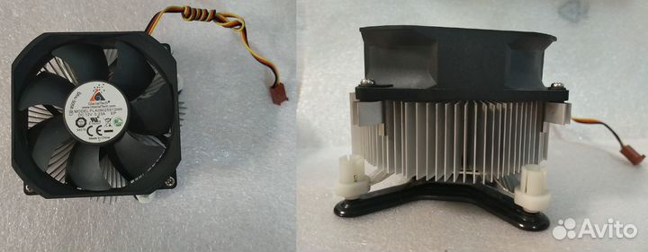 Процессоры Core 2 Duo E7500, Celeron D 320; кулеры