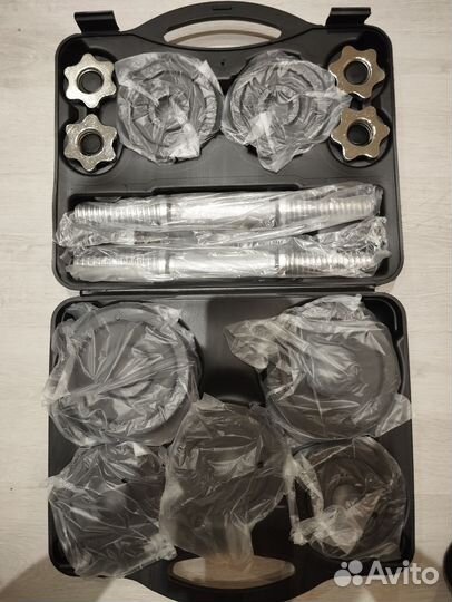 Гантели разборные 10кг 2 шт