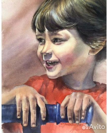 Уроки рисования, обучение. Портрет. Учитель изо