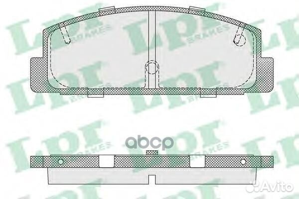 Колодки тормозные mazda 6 02/323 96/626 9202
