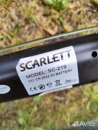 Весы напольные электронные scarlett