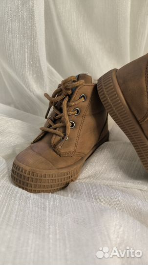 Ботинки демисезонные 23 размер Син