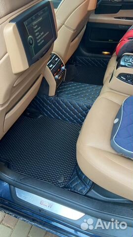 Коврики из экокожи+ вставки EVA на все авто