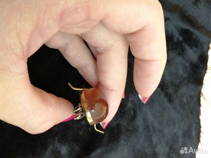 Винтажная брошь СССР 