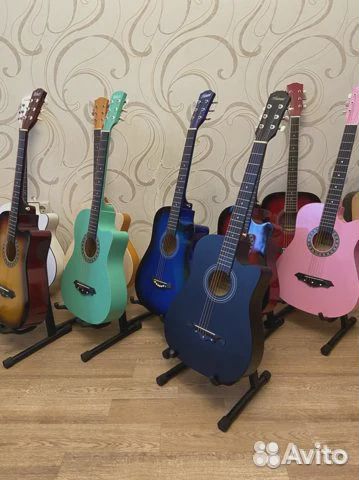 Акустические гитары подростковые 38