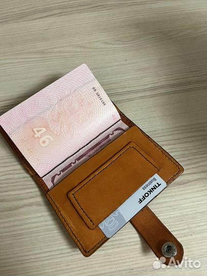 Обложка для паспорта натуральная кожа