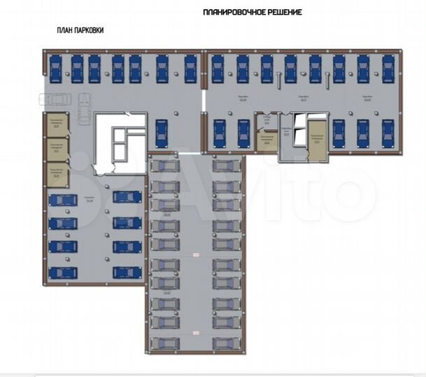 1-к. квартира, 52,3 м², 6/10 эт.