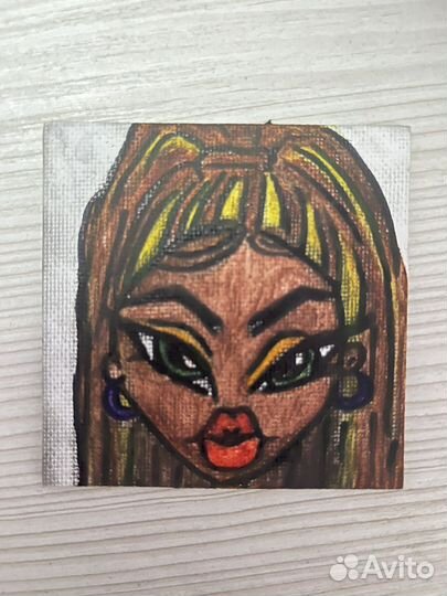 Магниты на холсте Bratz