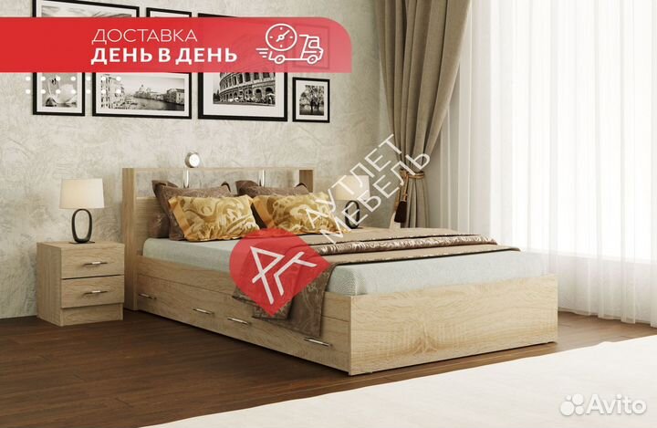 Кровать полуторка