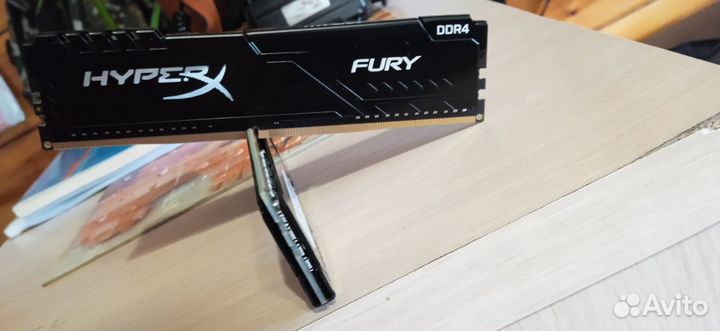 Оперативная память ddr4 hyperx fury 16gb