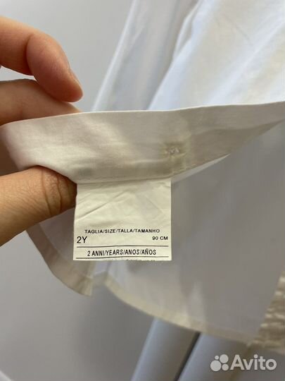 Рубашка для мальчика 104