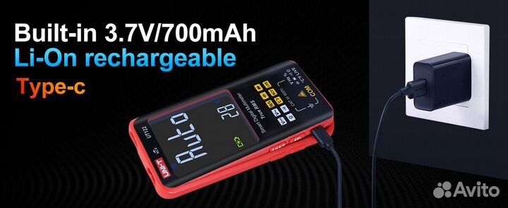 Смарт мультиметр UNI-T UT122 (Новинка)