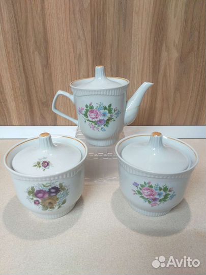 Чайник заварочный и сахарница СССР