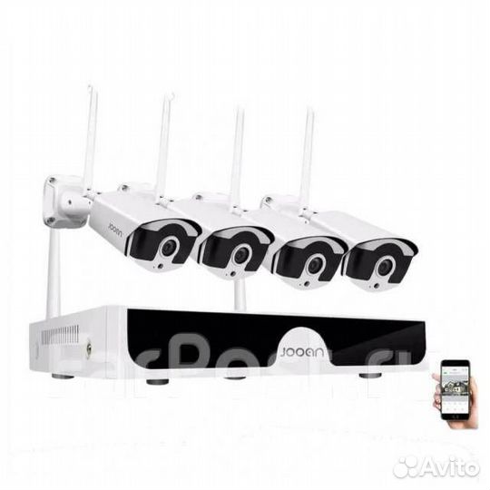 Комплект видеонаблюдения 3m, Jooan 4 канала TC-734