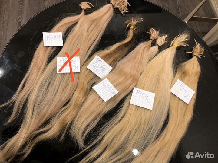 Волосы натуральные бу