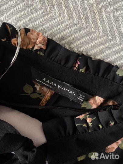 Платье zara черное