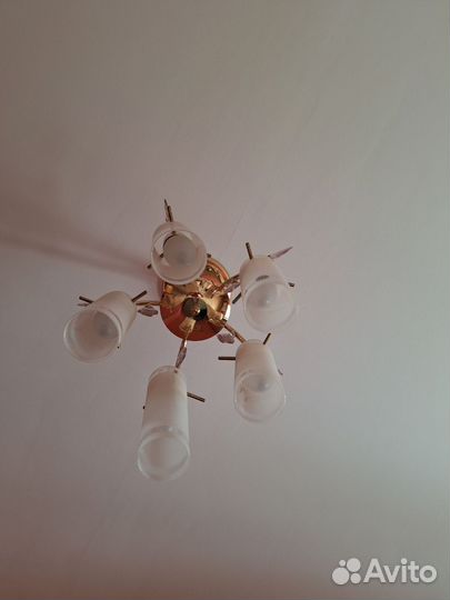 Люстра потолочная подвесная бу