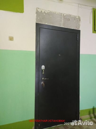 Дверь входная с установкой