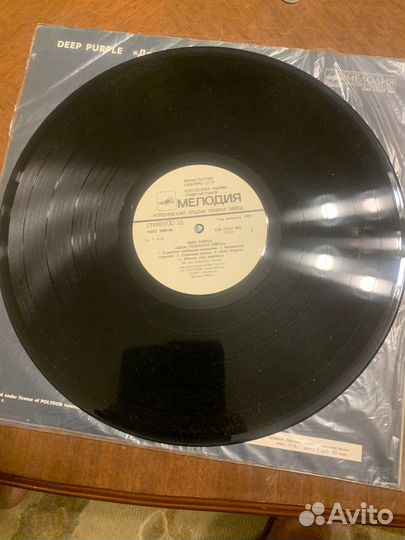 Винил пластинка Deep Purple Мелодия