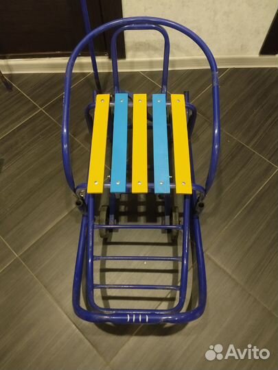 Санки на колёсах