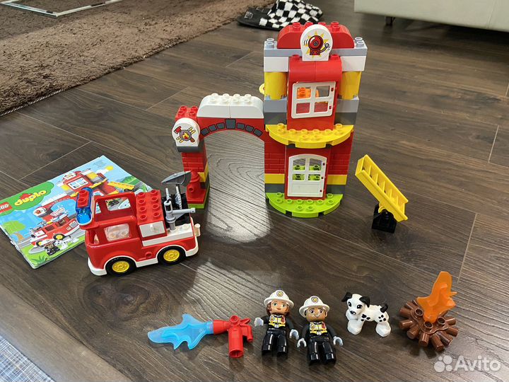 Lego duplo пожарная станция