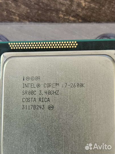 Intel core i7 2600k 1155