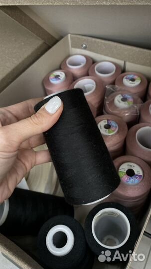 Нитки швейные бабины