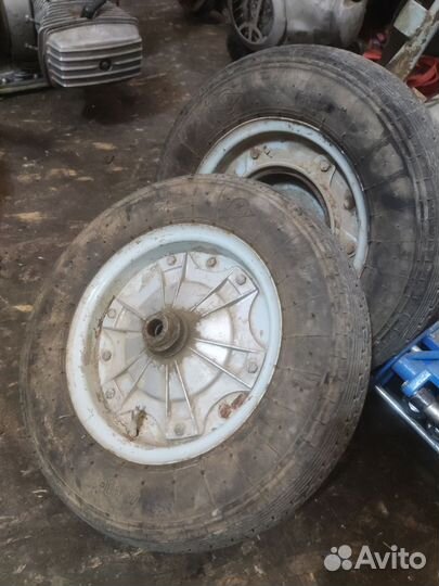 Колеса мотороллера Электрон Вятка