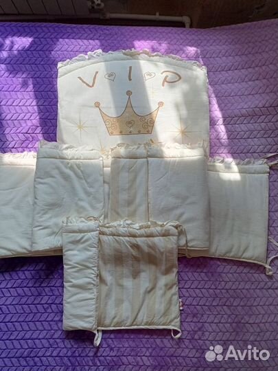 Комплект в кроватку для новорожденных