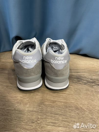 Кроссовки мужские new balance 574 серые