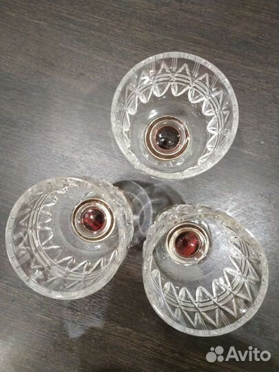 Бокалы хрусталь олимпиада 80 СССР