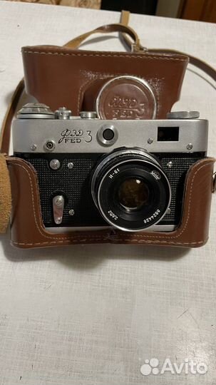 Плёночный фотоаппарат фэд-3