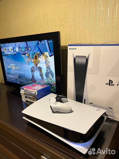 Sony playstation 5 ps5 с дисководом