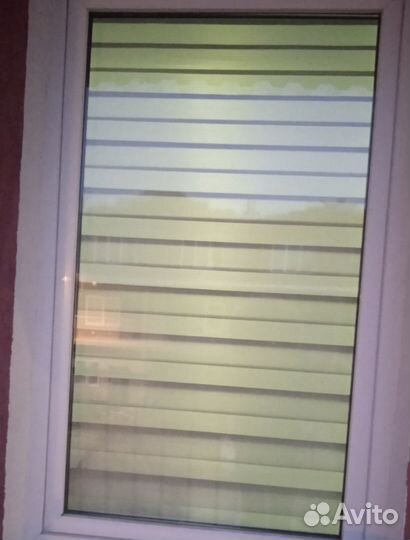 Рулонные шторы зебра